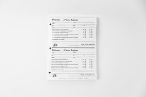 LARGE OPEN HOUSE GUEST REGISTER - REFILL PAGES