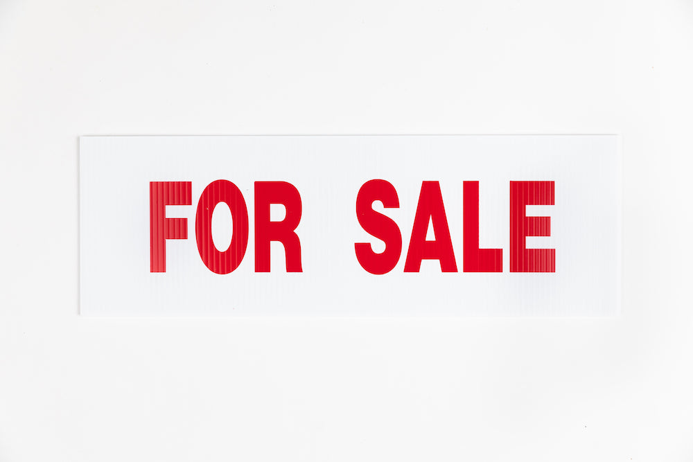 FOR SALE SIGN - 6x18